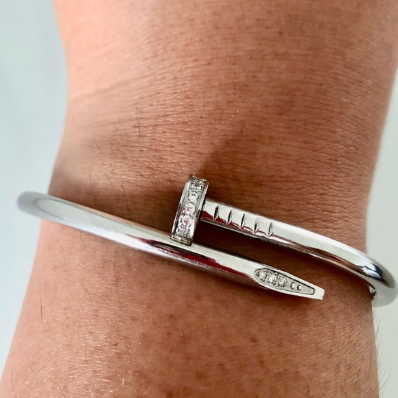 Nail Zirconia Bracelet Classic Model - Picture 3 of 16